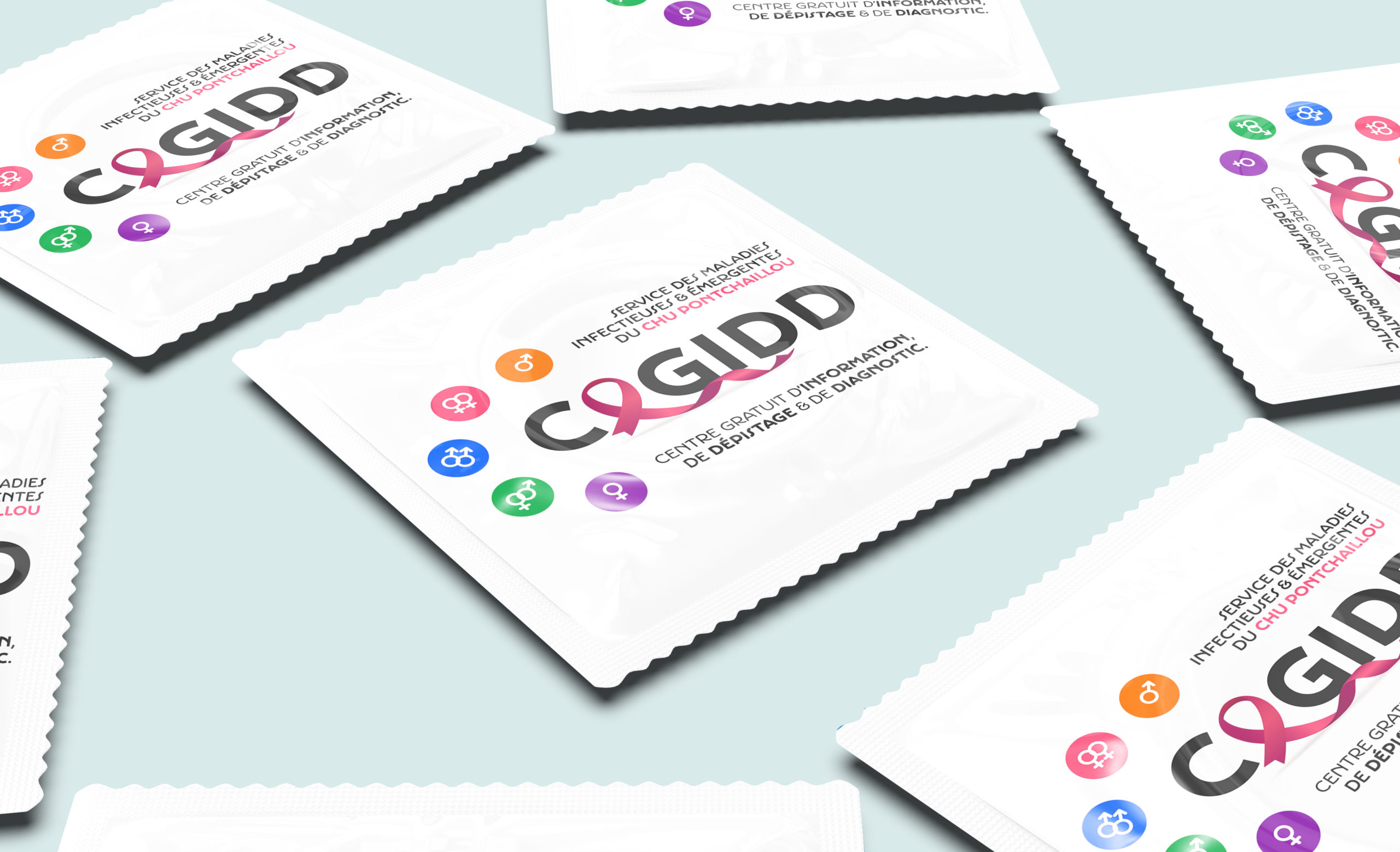 MockUp Préservatif CGIDD : Centres gratuits d